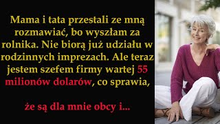 Mama i tata przestali ze mną rozmawiać bo wyszłam za rolnika Nie biorą już udziału w rodzinnych [upl. by Alemahs]