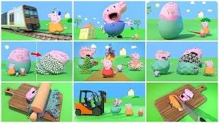 Peppa Pig Parodies  The BEST of Peppa pig funny animations  Not For Kids [upl. by Henricks]