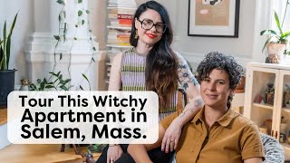 Tour This Witchy Magical Home in Salem MA  Handmade Home Tour  HGTV Handmade [upl. by Airamasor]