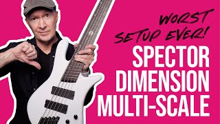 Spector NS Dimension MultiScale Bass Review and Demo [upl. by Ydak928]