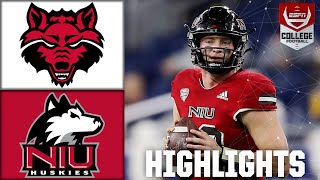 Camellia Bowl Arkansas State Red Wolves vs Northern Illinois Huskies  Full Game Highlights [upl. by Aicrag]