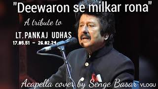 Deewaron se milkar ronaPankaj Udhascover bySenge BasarGhazalBollywood [upl. by Anigroeg]