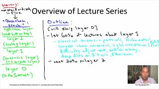 Foundations of Blockchains Lecture 12 Overview of Lecture Series [upl. by Einahpit927]