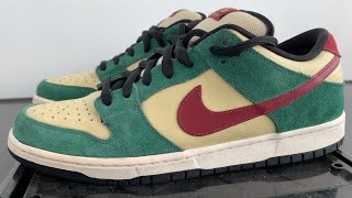 Nike Dunk Low SB Vegas Gold aka Jameson Whiskey 2011 [upl. by Bartie]