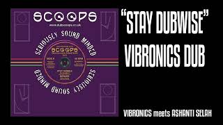 Stay Dubwise  Vibronics Dub Vibronics meets Ashanti Selah [upl. by Sheffy322]