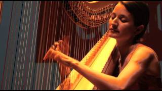 JSBachPartita 1 BWV 825CorrenteMaria Luisa Rayan harp [upl. by Yaner668]