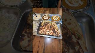 160 m desi thali foodie foodblogger foodreview subscribe [upl. by Holofernes]