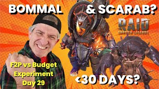 F2P vs Budget Experiment Day 29Raid Shadow Legends [upl. by Lilak]