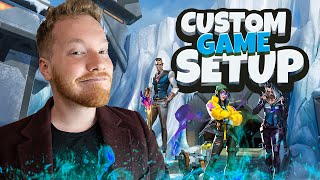 HOW TO CREATE A VALORANT CUSTOM GAME WITH UNLIMITED ABILITIES [upl. by Jurdi791]