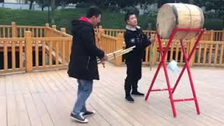 Beautiful Hmong Drum and Reed Pipe Rhythm of Sichuan [upl. by Nhguahs]