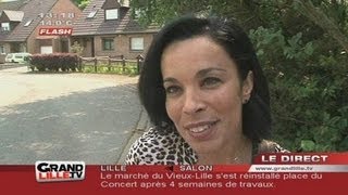 Législatives 2012  Salima Saa UMP en campagne [upl. by Kakalina615]