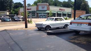 63 nova LS swap exhaust and first drive [upl. by Fennelly709]