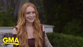 Lindsay Lohan talks Freaky Friday 2 [upl. by Oterol]