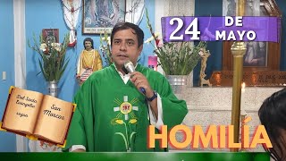 EVANGELIO DE HOY viernes 24 de mayo del 2024  Padre Arturo Cornejo [upl. by Ralat214]