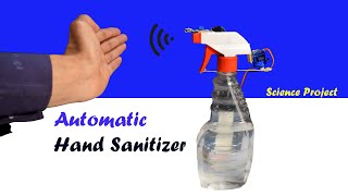 How to automatic hand sanitizer dispenser using Arduino  Simple Arduino project [upl. by Markos]