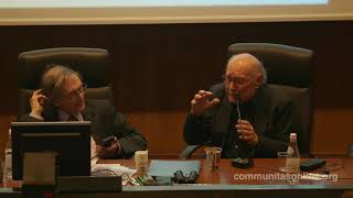 Communitas Lecture 2018 Replica Emanuele Severino a Roger Penrose [upl. by Anatnas]