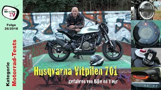 Husqvarna Vitpilen 701  Hingucker mit HerbrennPotenzial [upl. by Ahsiekar997]