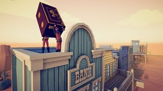 New Secret Unit Bank Robbers 1vs1 Every Unit Wild West TABS Update Totally Accurate Battle Simulator [upl. by Annehcu]