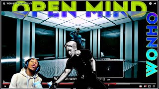 WONHO  OPEN MIND REACTION [upl. by Aihsenor]