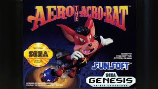 Aero The Acrobat Sega Genesis 1993 SUNSOFT Is Back [upl. by Jacie]