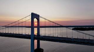 Throgs Neck Bridge Sunrise [upl. by Harihat]