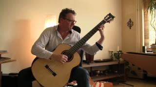 Contrabass Guitar build by Jeroen Hilhorst played by Peter Constant [upl. by Yrem]