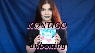 KONTIGO paczka UNBOXING pierwsze wrażenie MYSTIK WARSAW makijaż [upl. by Blight660]