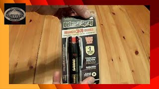 SABRE 3IN1 Pepper Spray product review [upl. by Douglas848]