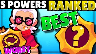 EVERY Star Power RANKED from WORST to BEST  Star Power Tier List [upl. by Tamarah685]