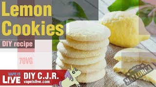 LEMON COOKIES DIY EJuice Recipe [upl. by Wilkey]