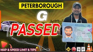 quotNailed It G Road Test Success in Peterborough 🎉  Full Test Route Maps and Tips 2023quot [upl. by Nwahsirhc628]