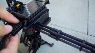 LEGO vulcan gun Minigun first try [upl. by Milano]