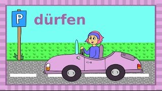 Deutsches Modalverb quotdürfenquot  Verboten oder erlaubt German for beginners [upl. by Jaquith]