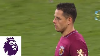 Chicharito equalizes with apparent handball against Fulham  Premier League  NBC Sports [upl. by Nored]