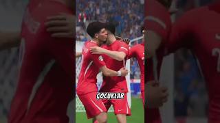 TÜRKİYE VS İZLANDA MAÇINI FC25TE SİMÜLE ETTİM fifa football fc25 [upl. by Berstine]