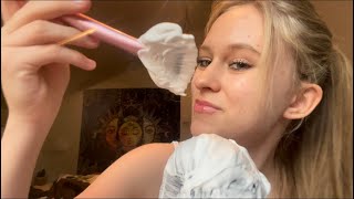 asmr shaving cream on mic [upl. by Avis498]