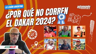 Rally Dakar 2024 ¿Por qué no corren estos pilotos argentinos [upl. by Musser]