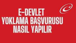 E Devlet Askerlik Yoklama Başvurusu Nasıl Yapılır [upl. by Templia]