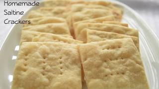 Homemade Saltine Crackers [upl. by Vida779]