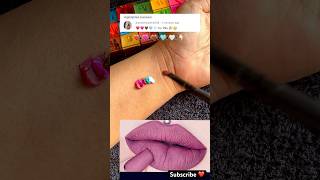 MAUVY PINK Lipstick Shade 💄Mixing hack YOU NEEd to know colourmixing lipstickhacks shortsfeed [upl. by Saffian]