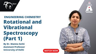 Rotational and Vibrational Spectroscopy Part 1  Engineering Chemistry  S Chand Academy [upl. by Sergo]