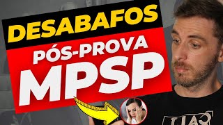 Pósprova MP SP Oficial de Promotoria 2023  Desabafos reais [upl. by Paquito]