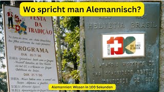 011 Wo spricht man Alemannisch [upl. by Adnek]