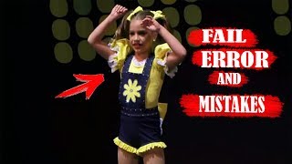 Dance Moms MistakesFailProblems and Errors [upl. by Akcire]