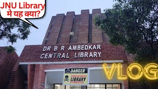 Jawaharlal Nehru University delhi  JNU Library मे बारिश का पानी [upl. by Aivart692]