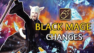 Black Mage Changes  Dawntrail Media Tour FFXIV [upl. by Nahtnahoj]