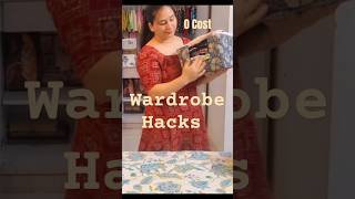 0 COST WARDROBE ORGANISATION HACKS wardrobe organization hack kabadsejugad diy ytshorts yt [upl. by Pattie]