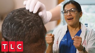 Dr Isha Lopez Treats quotPsoriasis Barbiequot  Bad Hair Day [upl. by Styles]