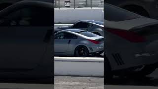 Supercharged 370Z VS Turbo 350Z 370z 350z racing supercharged boosted [upl. by Mathian]