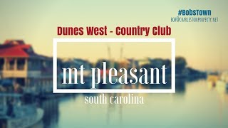 Mt Pleasant SC Driving Tour 119 Dunes West  Country Club [upl. by Geldens]